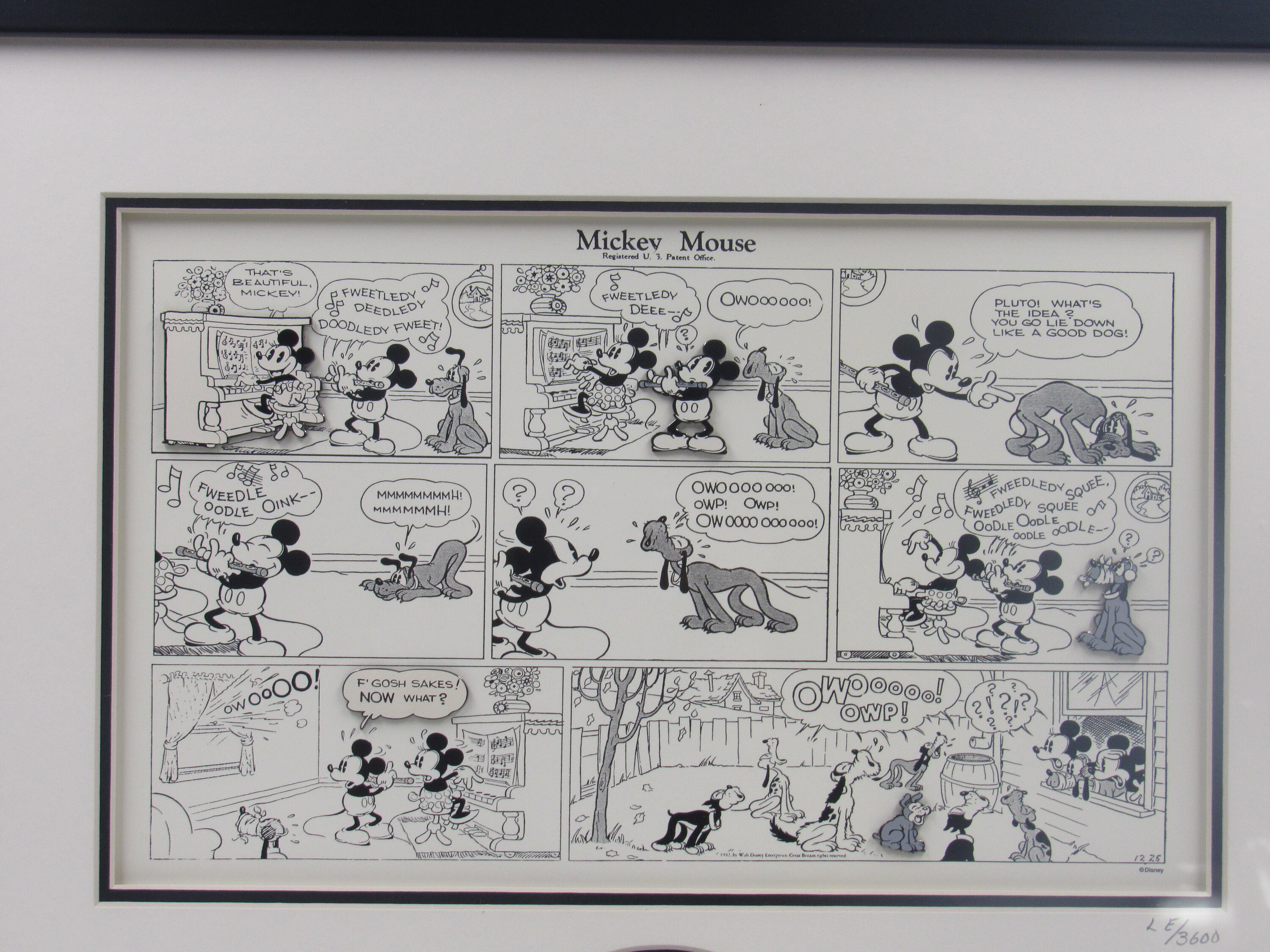 Vintage 80s 90s Sunday Comics Minnie Mouse Mickey Mouse
