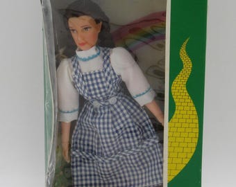 Muñeca Mego Mago de Oz Dorothy y Toto de 8" con caja Vintage 1974 - A