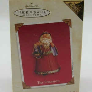 Hallmark Keepsake &quot;The Decision&quot; Ornament Dated 2003 Repaint