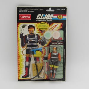 GI Joe Metal Head Action Figure Funskool India 2002
