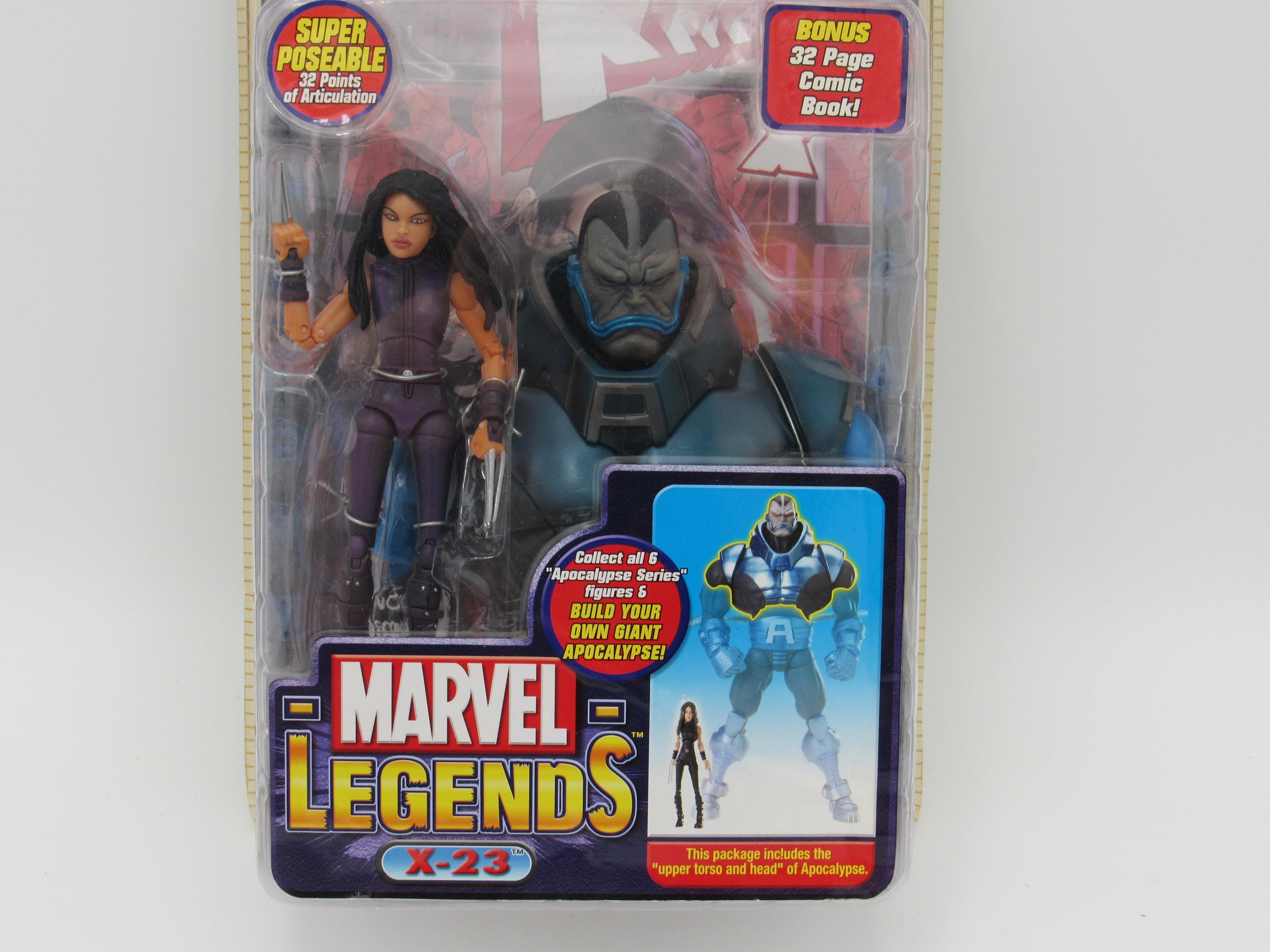 Marvel Legends X-23 Purple Apocalypse Series Figure W/ Comic BAF