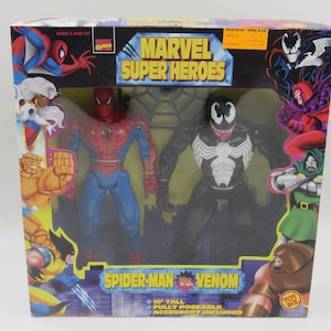 【未開封】ヴェノム　トイビス　スパイダーマンフィギュア４体セット　マーベル 未開封 トイビズ スパイダーマン クラシックス スパイダーマン