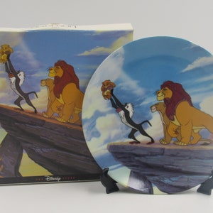 Disney Store The Lion King Commemorative Limited Edition Collector Plate
