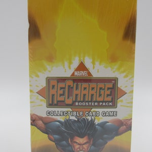 Marvel Recharge Inaugural Edition Serie CCG Factory Sealed Booster Box