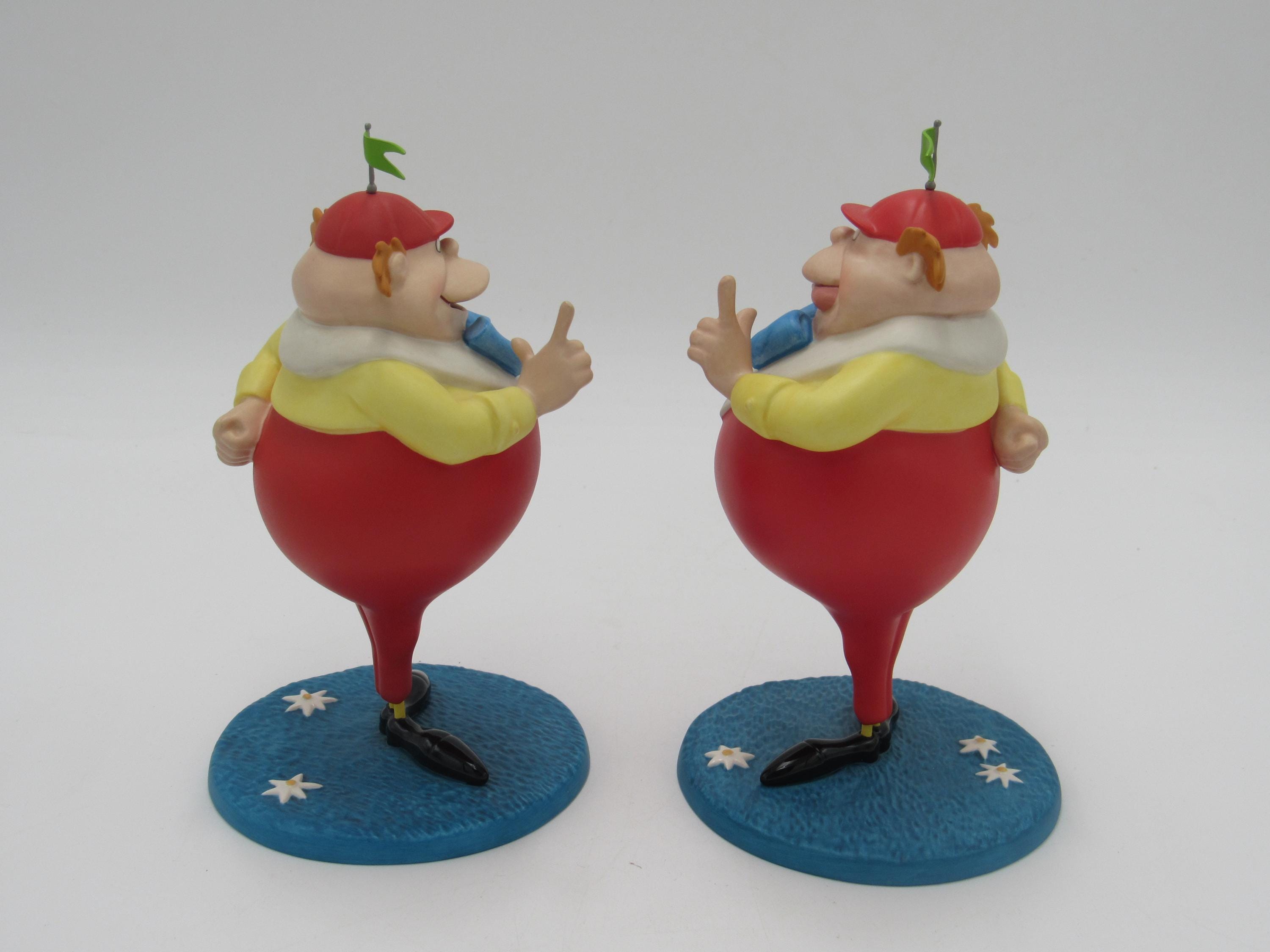 WDCC Tweedle Dee and Tweedle Dum Figurines, Alice in Wonderland