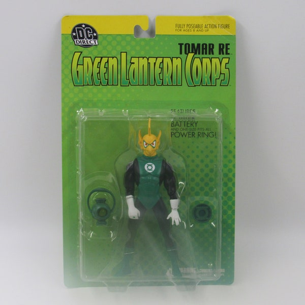 DC Direct Green Lantern Corps Tomar Re Action Figure - Read