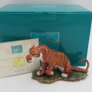 "RDCC ""Everyone Runs from Shere Khan"" Shere Khan aus Disney's ""The Jungle Book"" in Box COA."