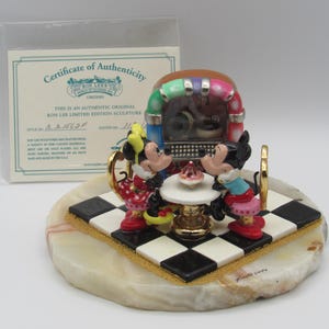 Disney 【希少レア】ビンテージ RON LEE大理石 ミッキー フィギア Disney 【希少レア】ビンテージ RON LEE大理石 ミッキー