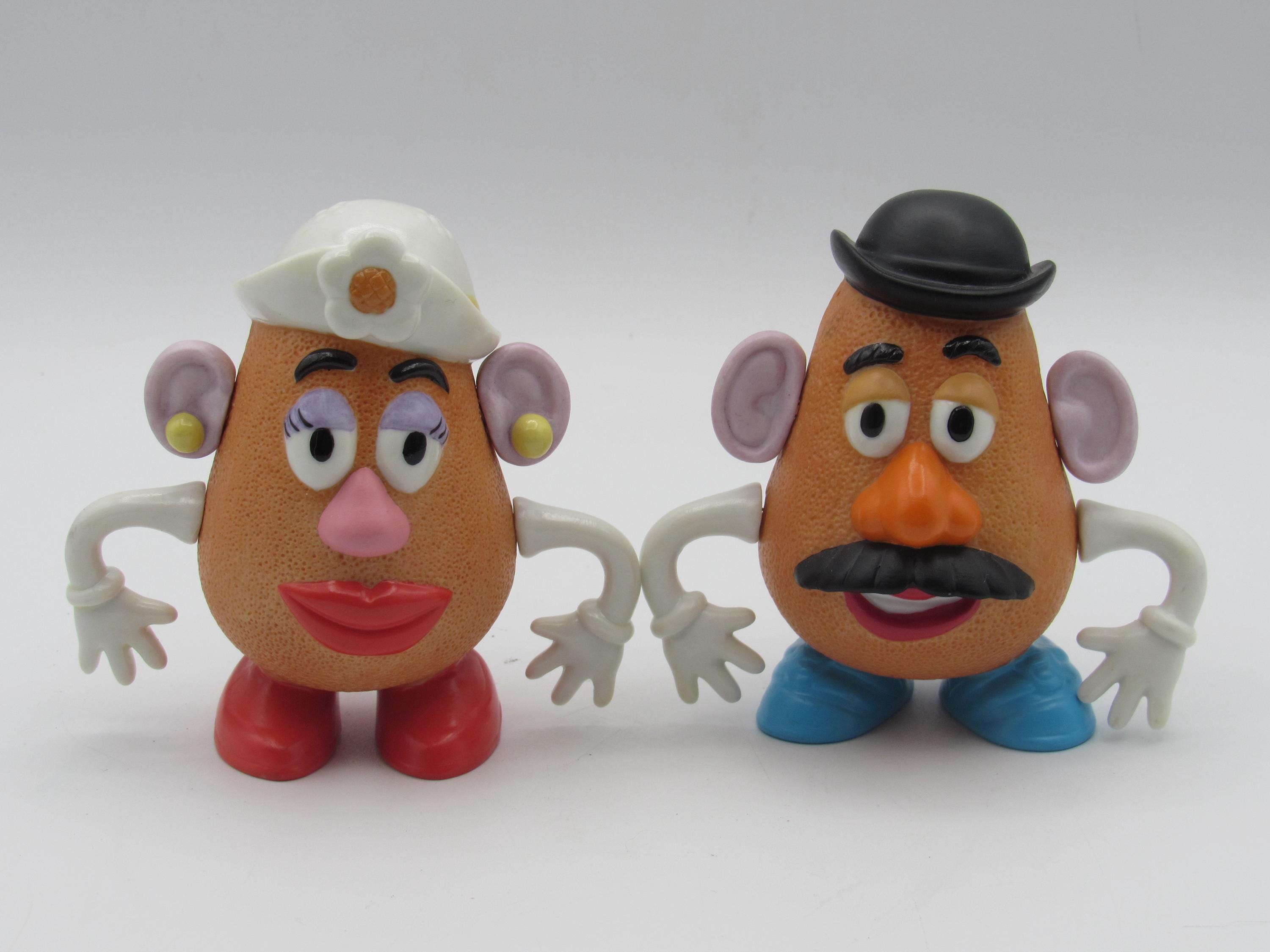 Disney Pixar Toy Story Mr & Mrs Potato Head 1999 Hasbro Ceramic