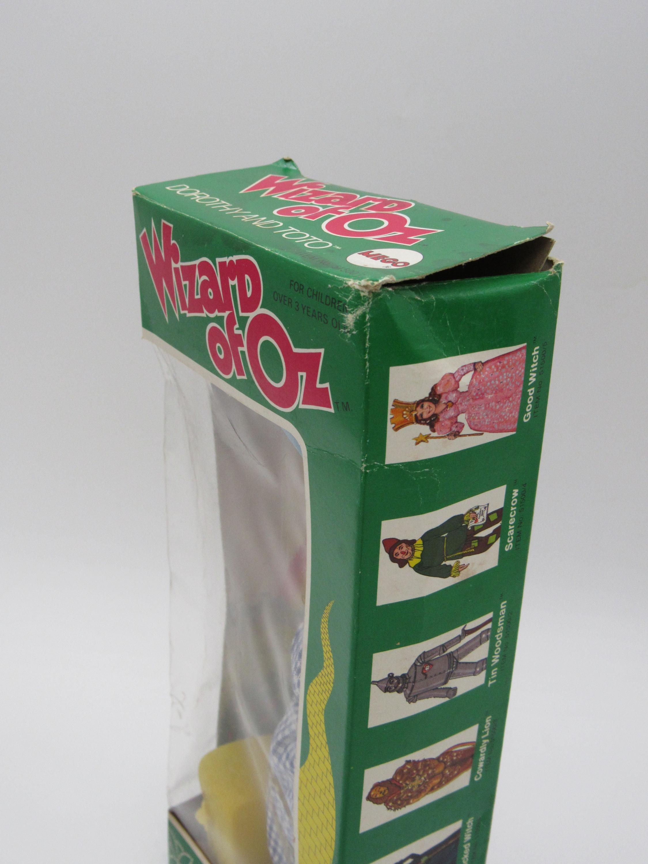 Mego オズの魔法使い ドロシーとトト 8インチ人形 箱付き ヴィンテージ