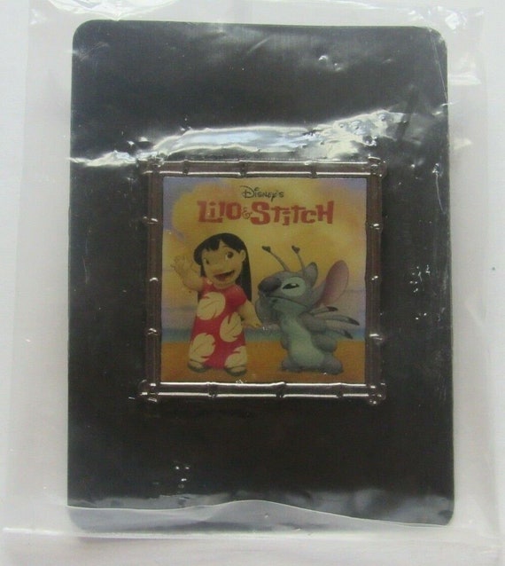 Disney Catalog Lilo & Stitch DVD/VHS Pre-order Pin -  Singapore