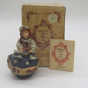 Boyds Yesterdays Child Dollstone Collection Katherine Kind Heart Ornament READ