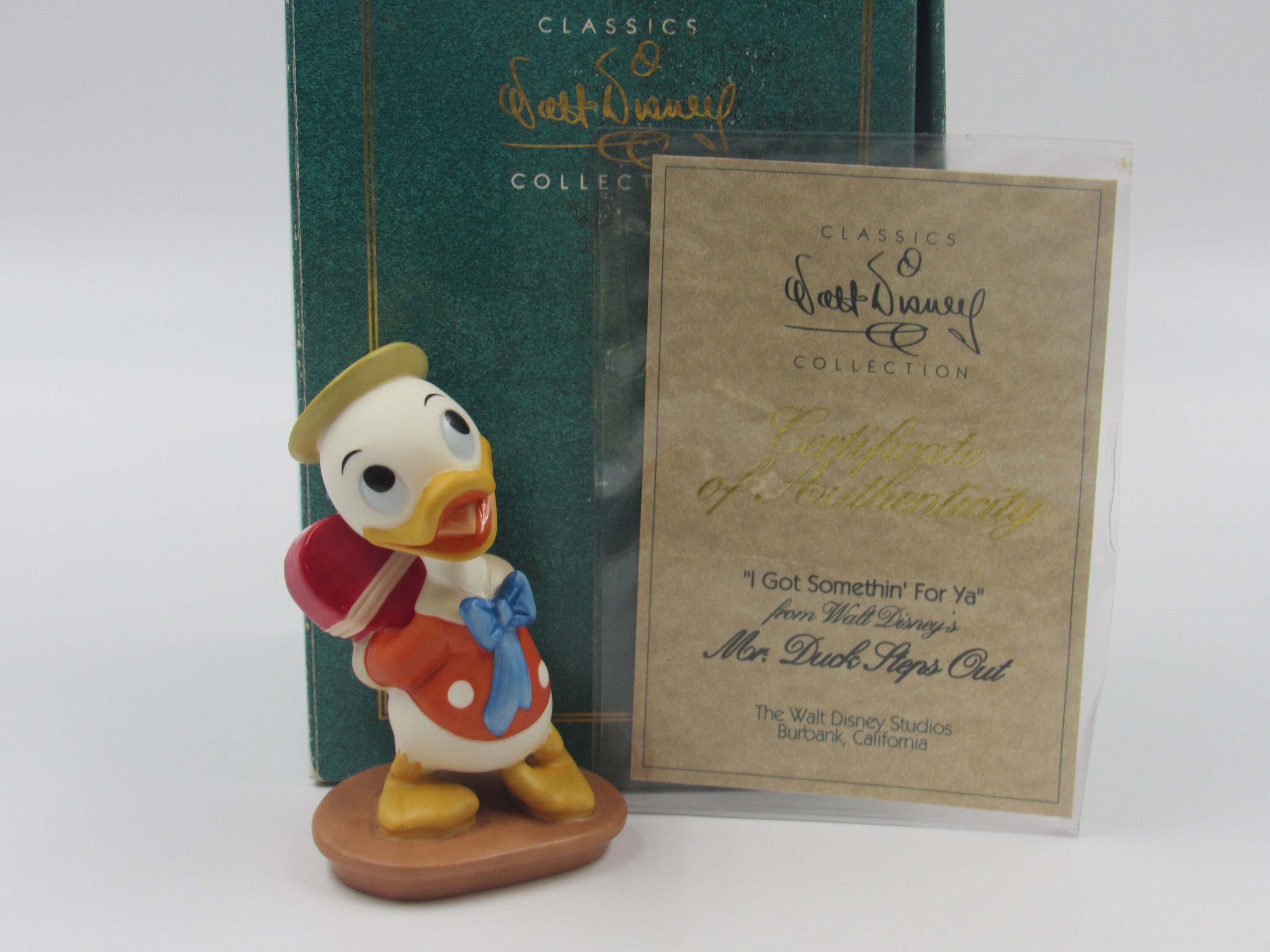 ディズニーWDCC Mr.ダックステップアウト WDCC Mr. Duck Steps Out | eBay