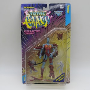 McFarlane Toys Total Chaos Thresher Ultra Action Figure Series 1 Sealed on Card