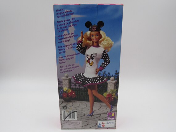 doel ergens maart Disney Weekend Barbie Doll Euro Mattel 1993 New READ Mickey - Etsy