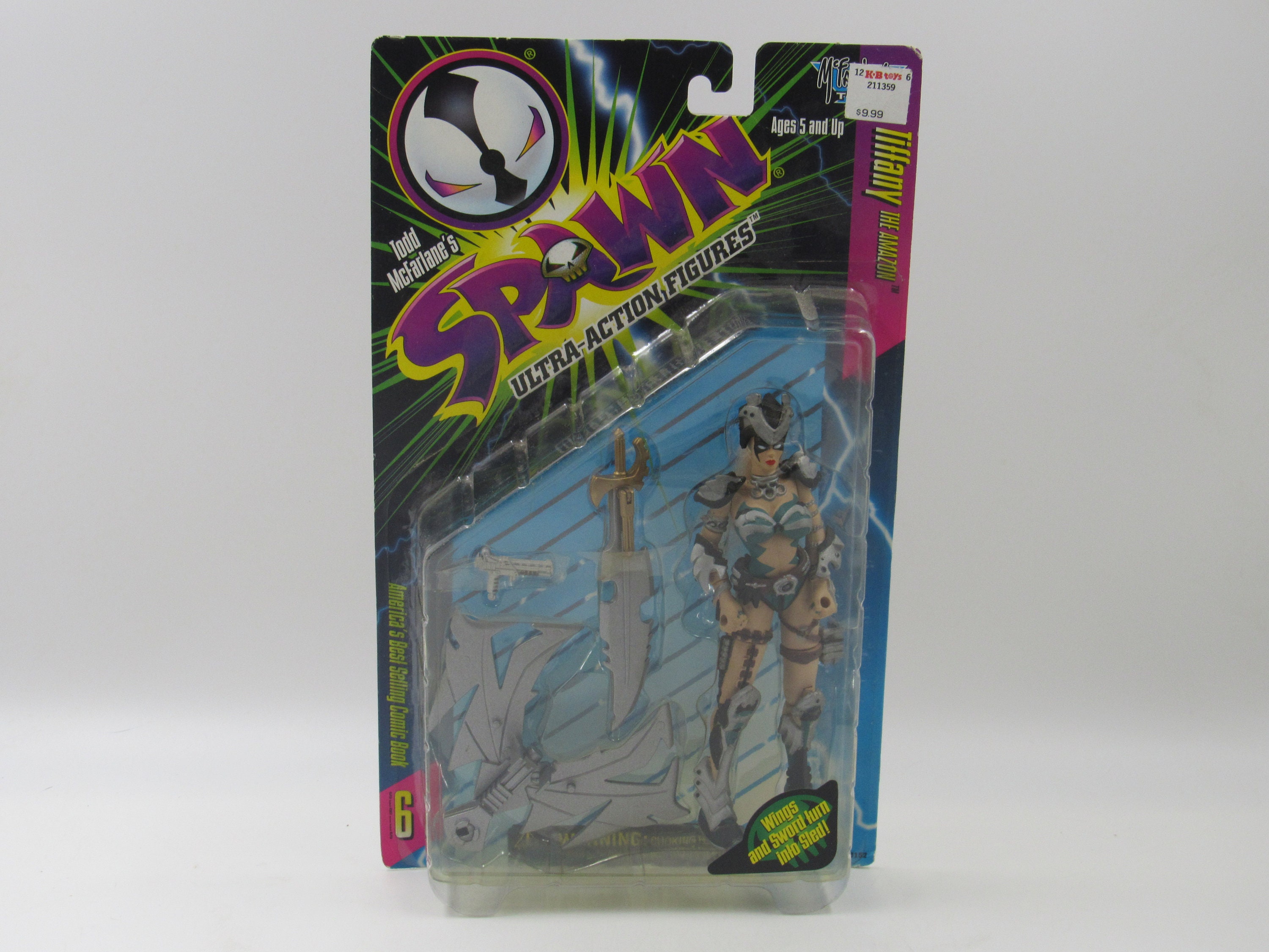 Mcfarlane Spawn Tiffany the Amazon Series 6 Action Figure Etsy UK