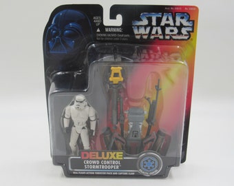 Star Wars Deluxe Crowd Control Stormtrooper Sealed 1996