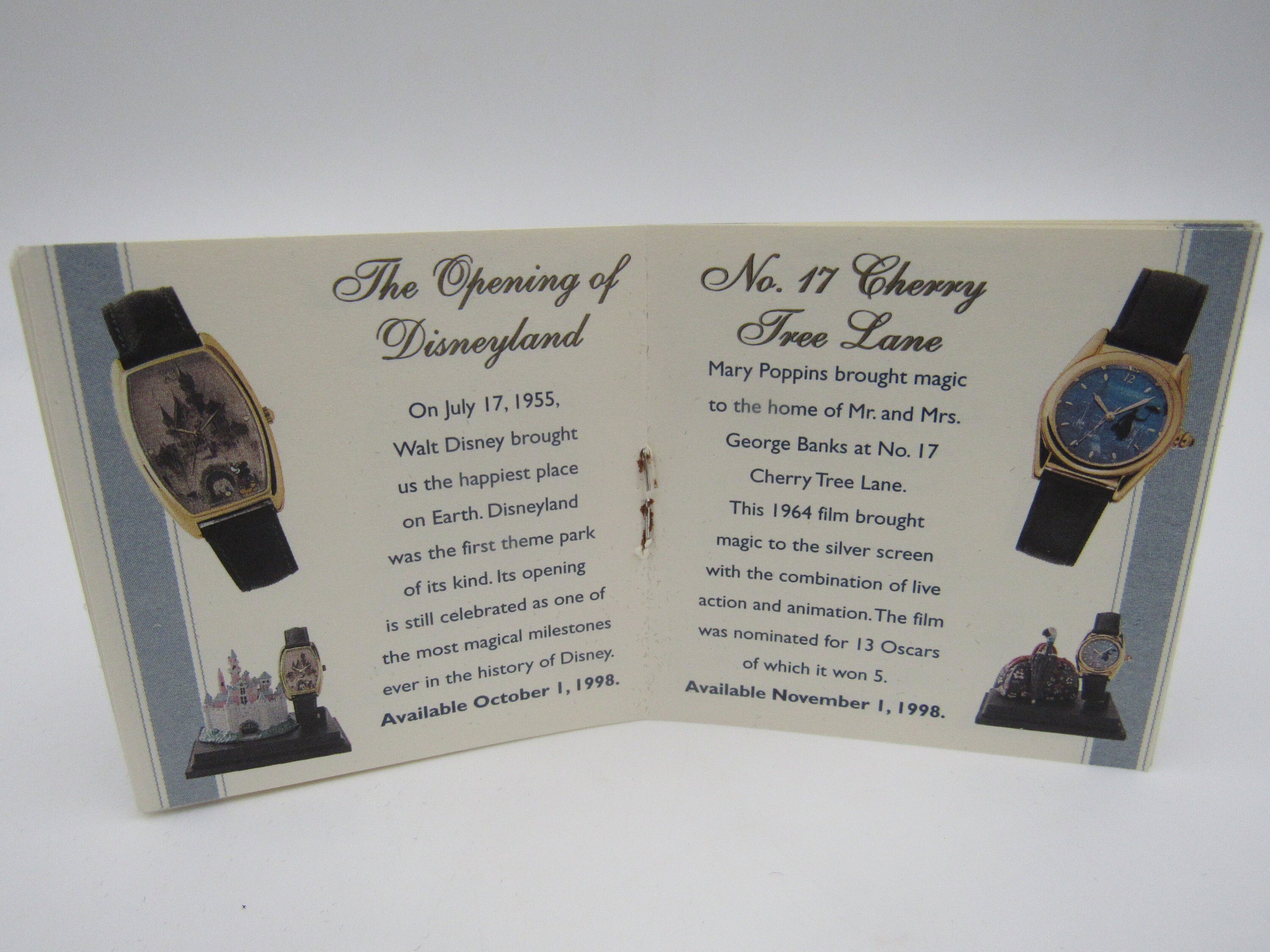 Disney Everlasting Time watch collectors club Disneyland Disney  main image 4