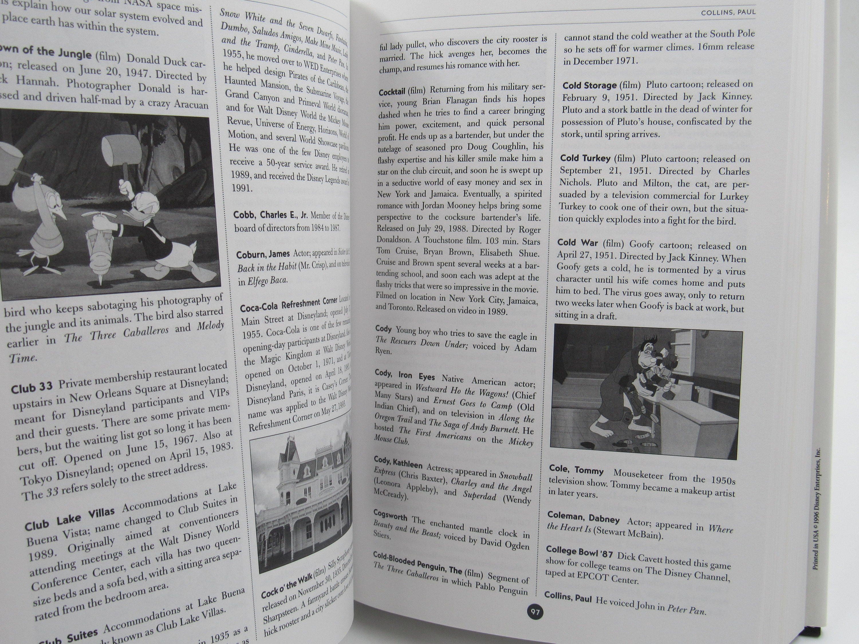 Disney A to Z the Official Disney Encyclopedia by Dave Smith