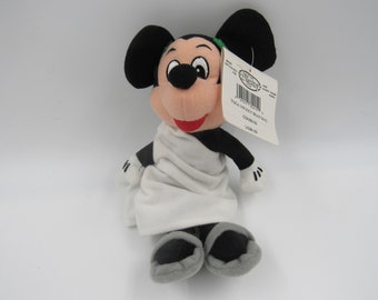 Disney Store Toga Mickey Mouse Bean Bag with Tags