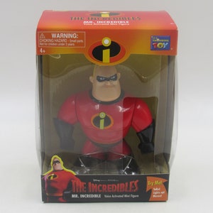 Disney Pixar The Incredibles Mr. Incredible Voice Activated Mini Figure ThinkWay