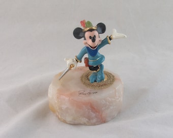 Disney Ron Lee Brave Little Tailor Mickey Mouse Figurine, 1994 Limited Edition