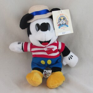 Disney Mickey Mouse Bean Bag Plush 2000 Disneyana Convention Public Day