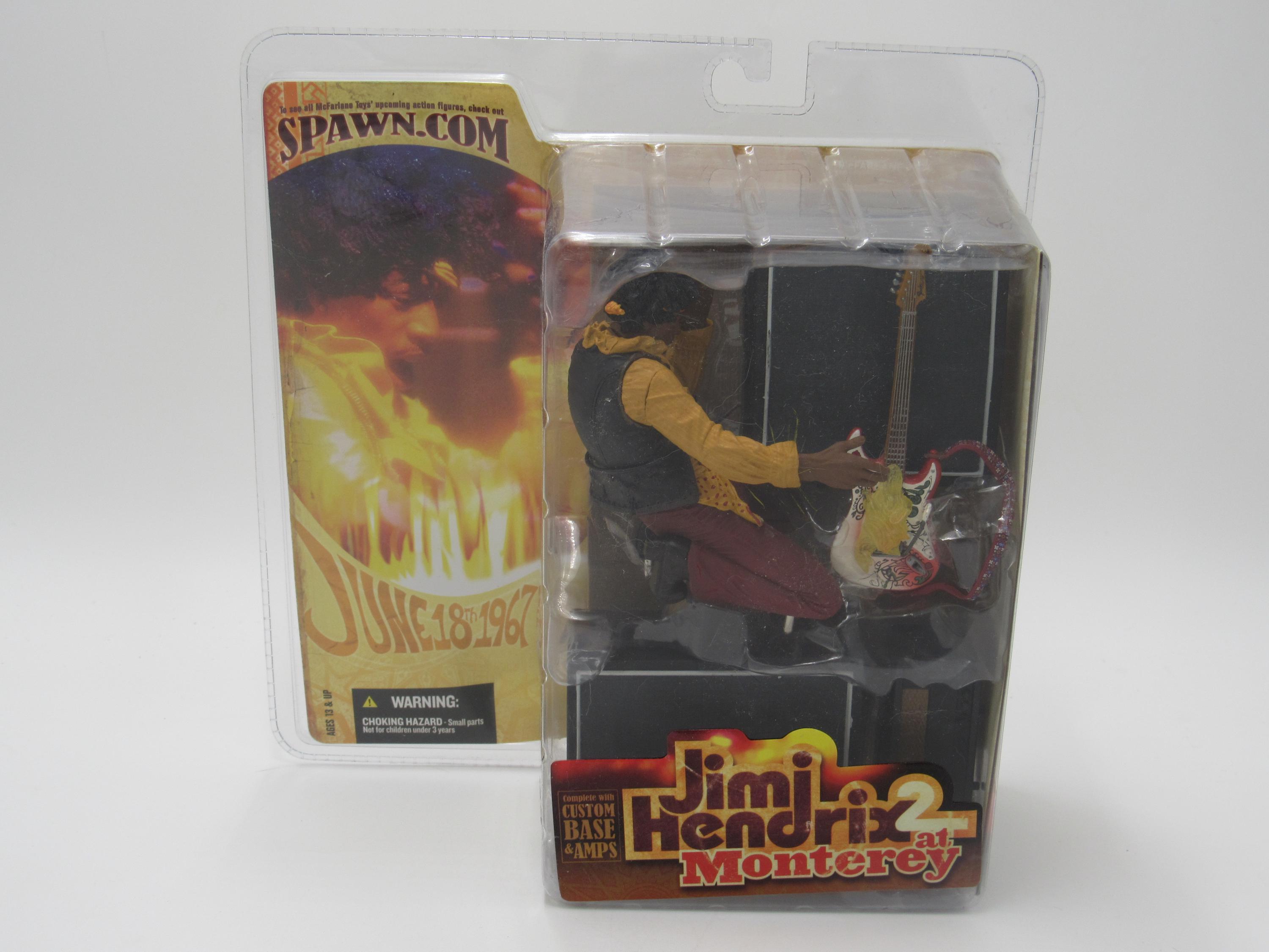McFARLANE TOYS Jimi Hendrix2 at Monterey ジミヘン 未開封 未