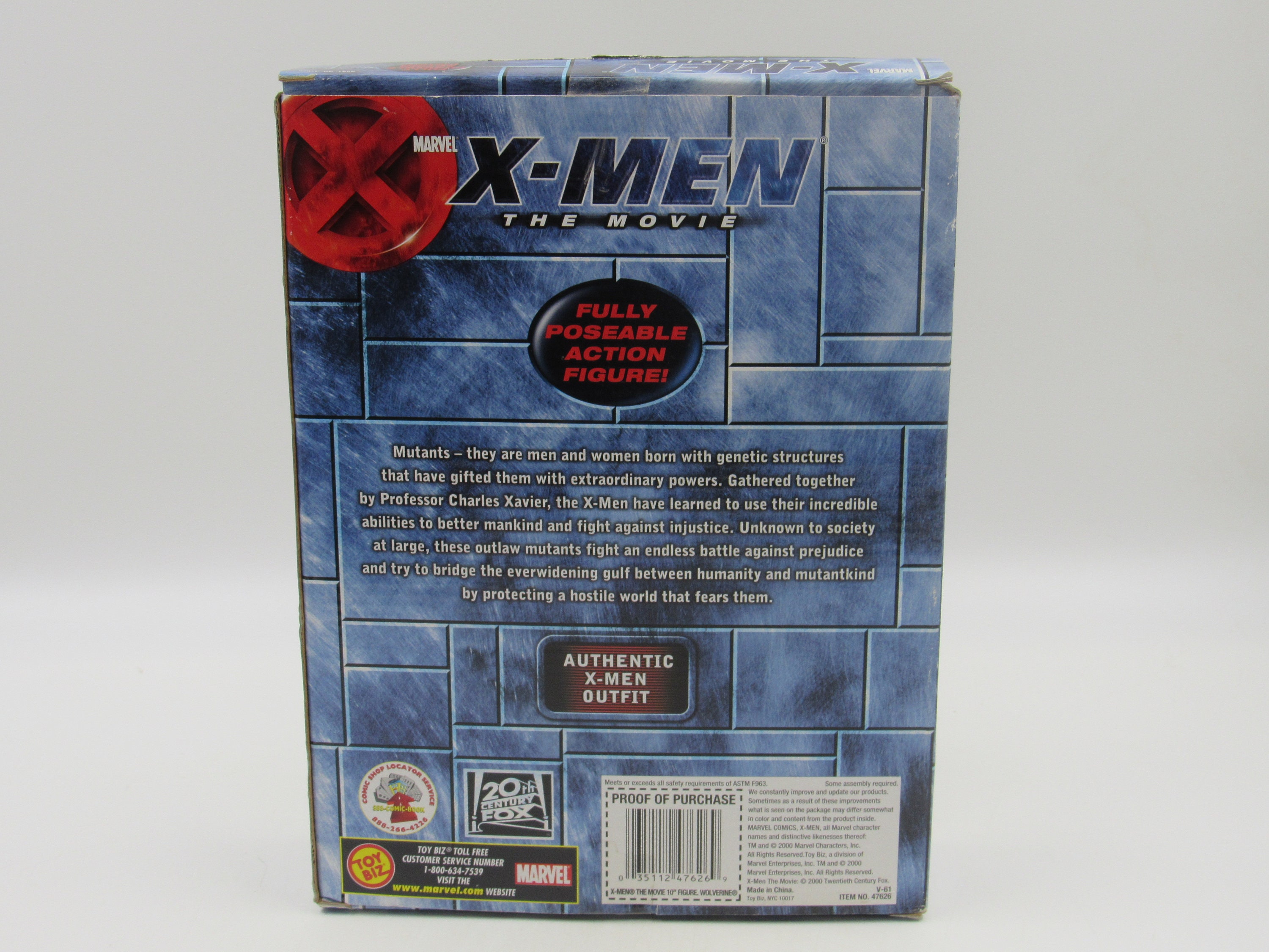 Marvel X-men the Movie Hugh Jackman as Wolverine 10