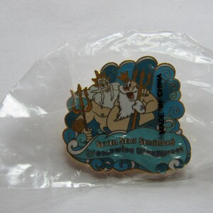 Disney 2000 Disneyana Seminar Seven Seas Pin King Triton King Neptune
