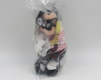 Disney Store 50's Mickey Bean Bag Plush