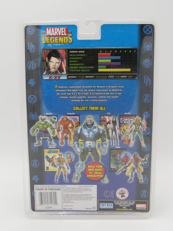 Marvel Legends X-23 Purple Apocalypse Series Action Figure W