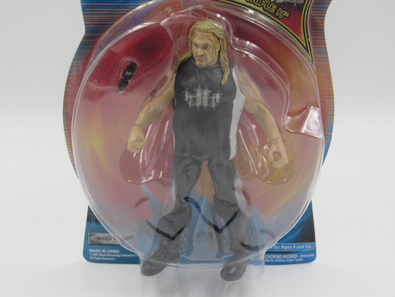 Figurine Action figure WWE WWF CATCH JIM ROSS JR JAKKS 2001 vintage