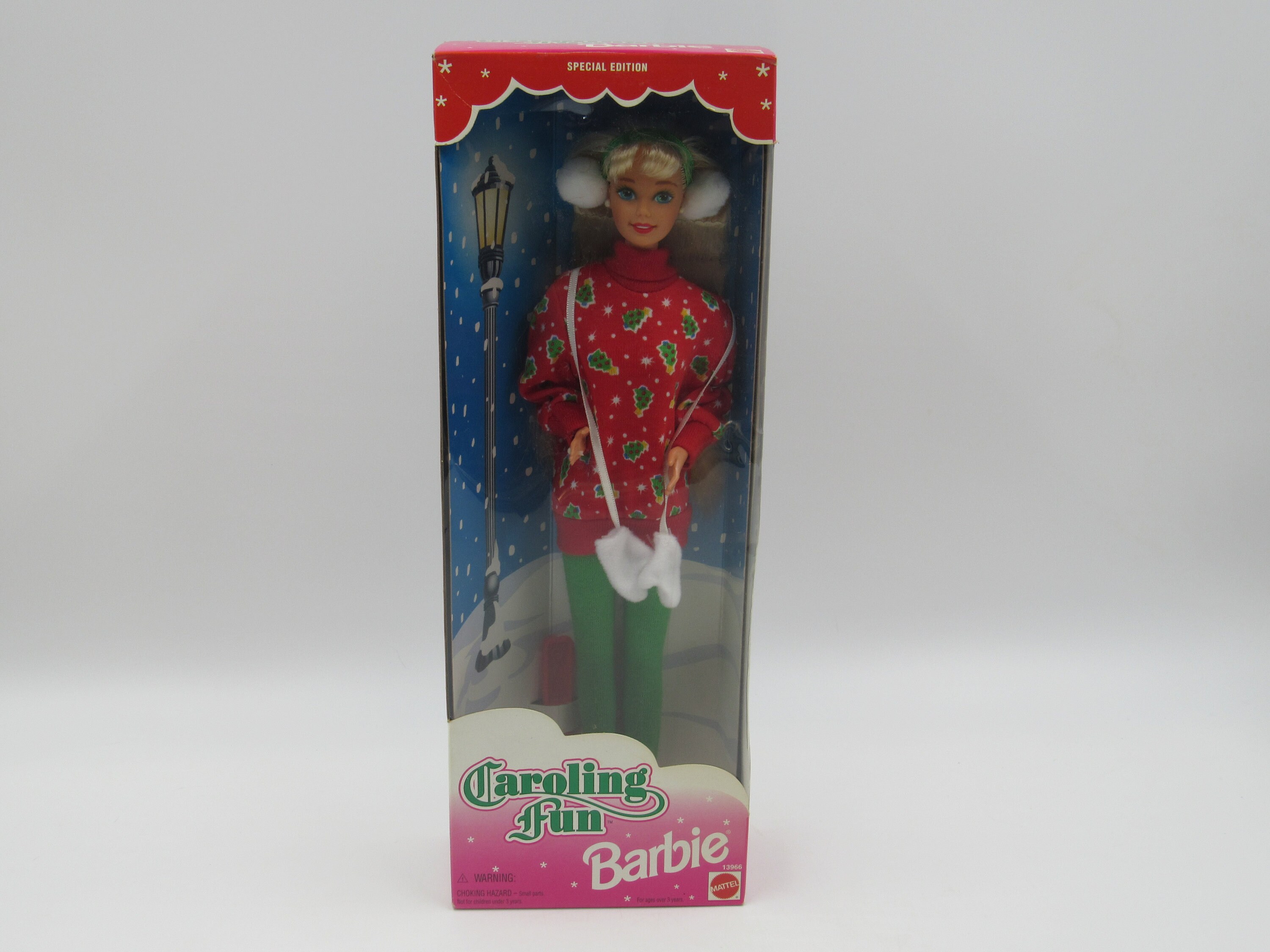 Caroling Fun Barbie Doll Mattel 1995 New Etsy