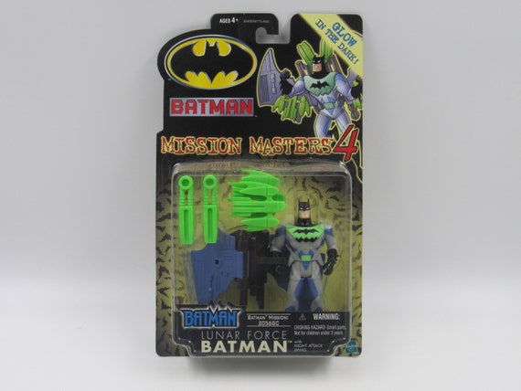 Batman Fuerza Lunar Batman Misión Masters 4 GITD Figura de - Etsy México