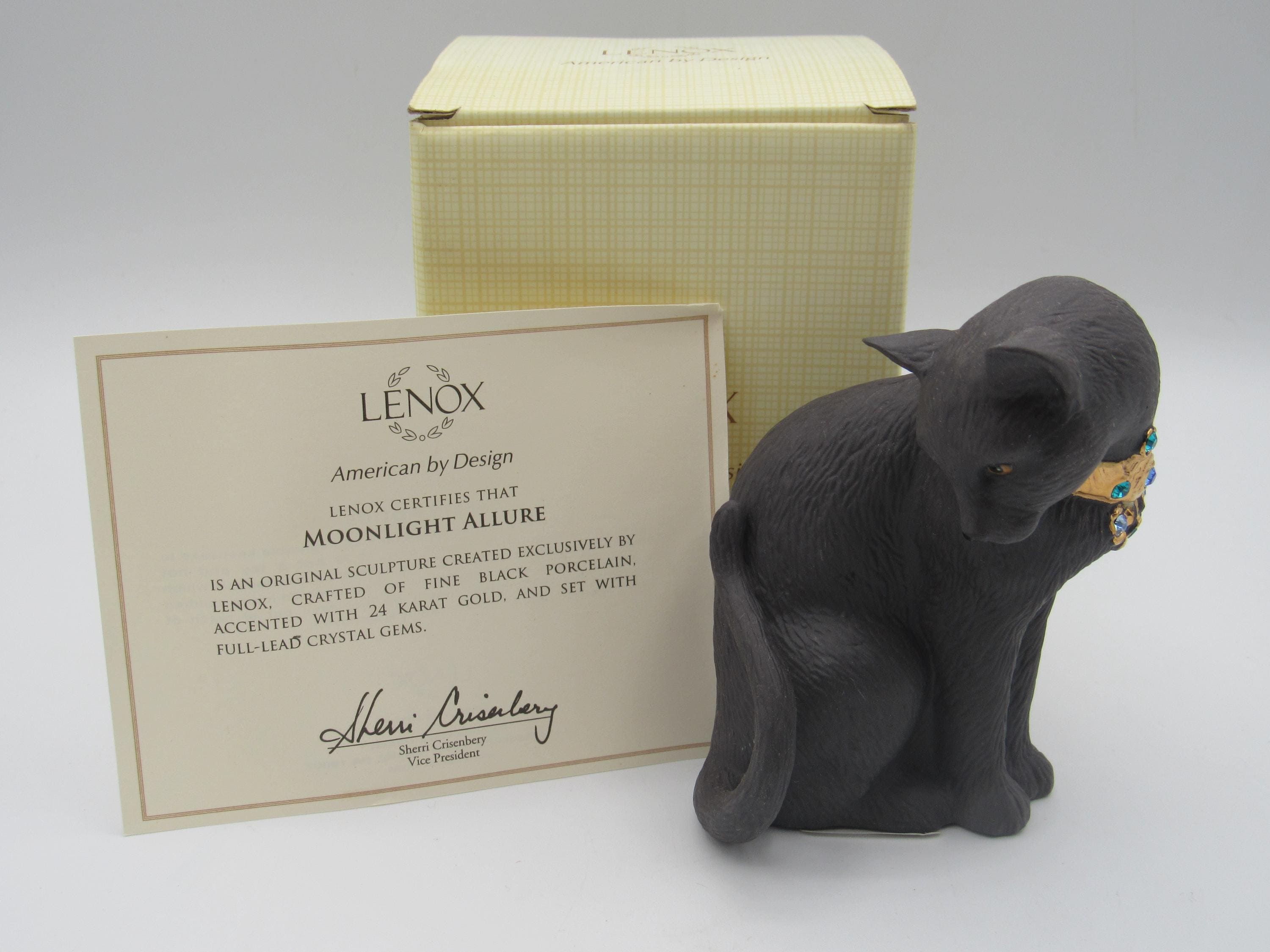 Lenox Jewel Cats - Etsy