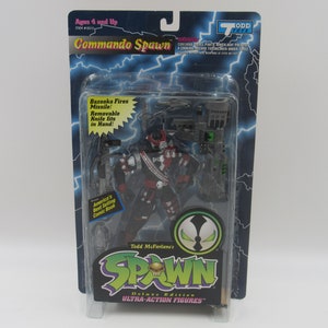 McFarlane Todd Toys Commando Spawn Deluxe Ultra Action Figure Series 2 - Read