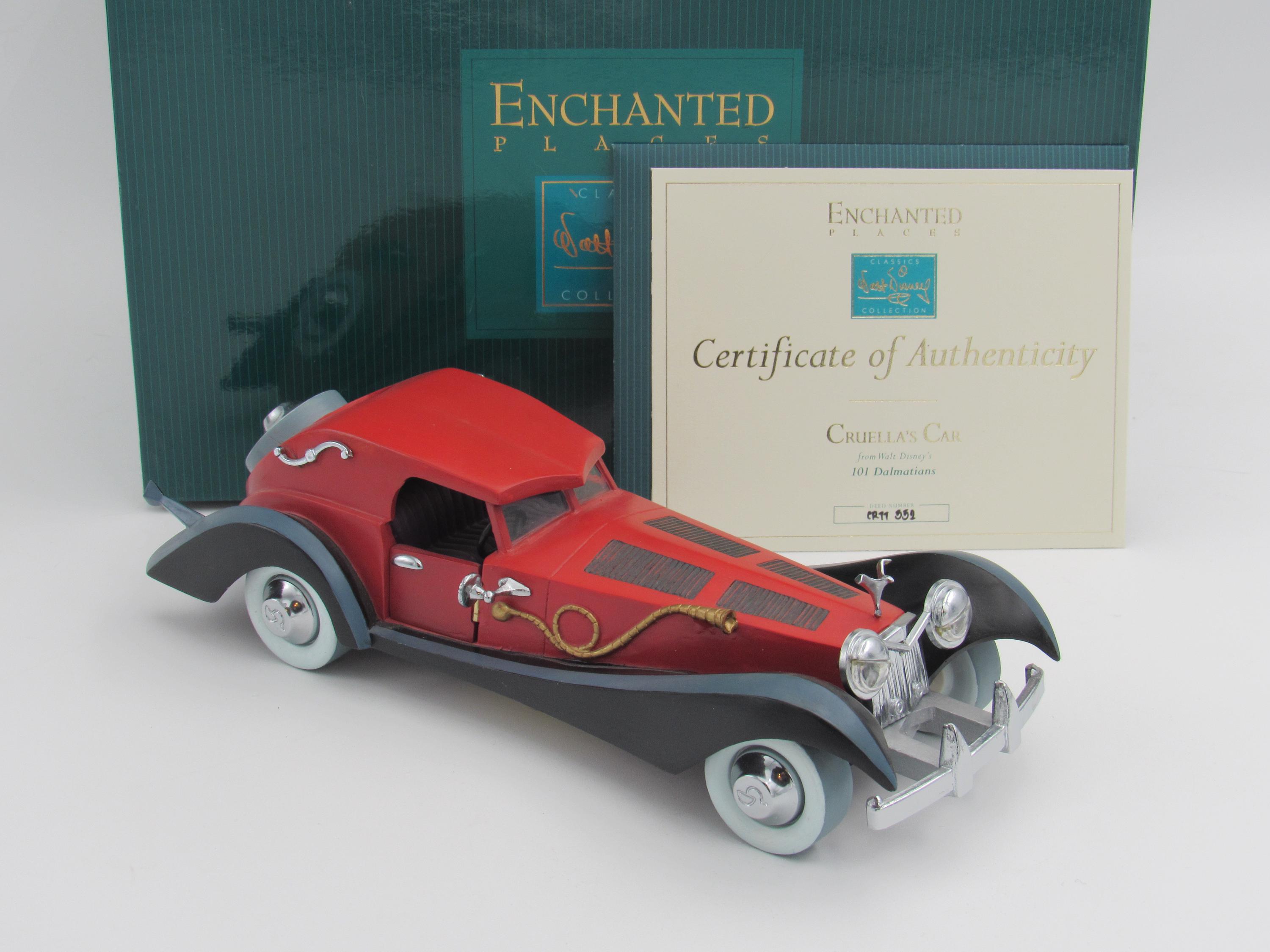 wdccクルエラ車セット WDCC