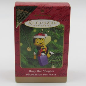 Hallmark Keepsake &quot;Busy Bee Teacher&quot; Exclusive Repaint Ornament Dated 2000