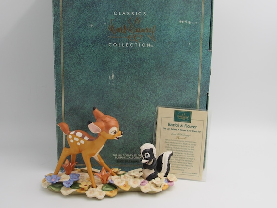 WDCC Bambi and Flower Figurine: 