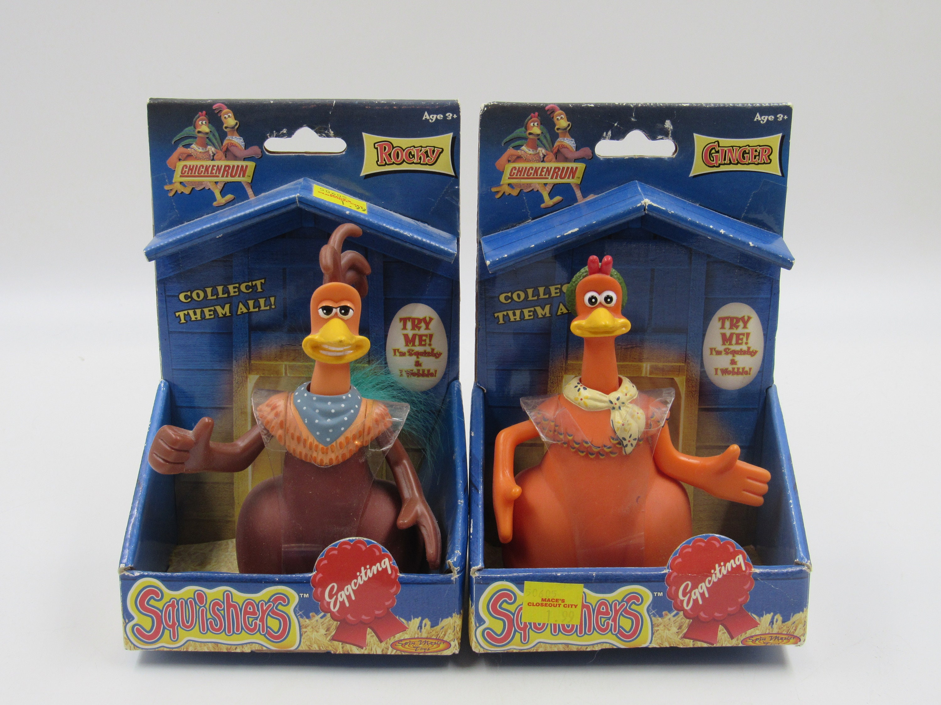 Chicken Run アクションフィギュア Playset Featuring Babs with Yarn Shooting Bellows  and Knitting Ba