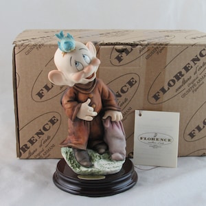 Giuseppe Armani Walt Disney Dopey&#39;s New Friend Figurine 1259C in Box