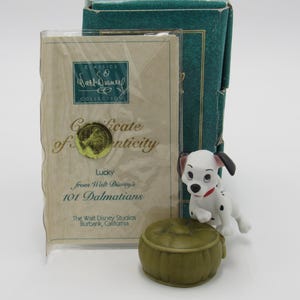 WDCC &quot;Lucky&quot; Ornament from Disney&#39;s 101 Dalmatians in Box with COA