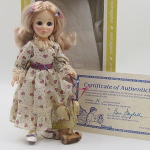 Effanbee Bea Skydell Doll Club 1st Edition Doll 1988 11&quot; Limited Edition 35/100