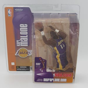 McFarlane NBA Karl Malone Los Angeles Lakers Action Figure Series 6