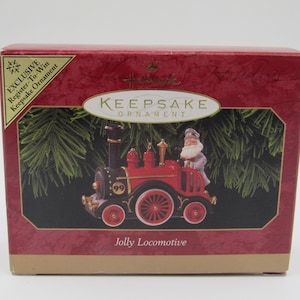 Andenken &quot;Jolly Locomotive&quot; Ornament Exklusives Repaint von 1999