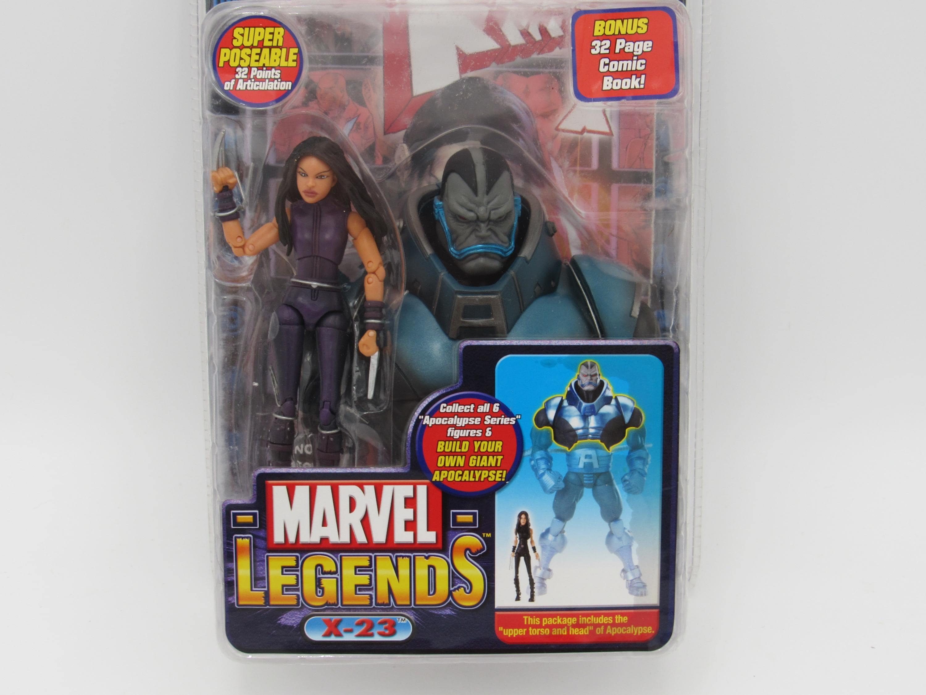 Marvel Legends X-23 Purple Apocalypse Series Action Figure W
