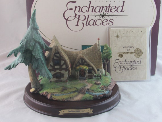 Wdcc Seven Dwarfs Cottage From Disney S Snow Etsy