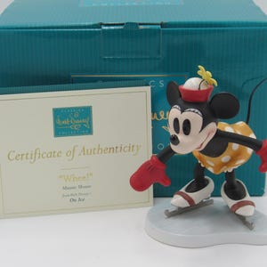 WDCC &quot;Whee&quot; Minnie Mouse from Disney&#39;s On Ice in Box with COA