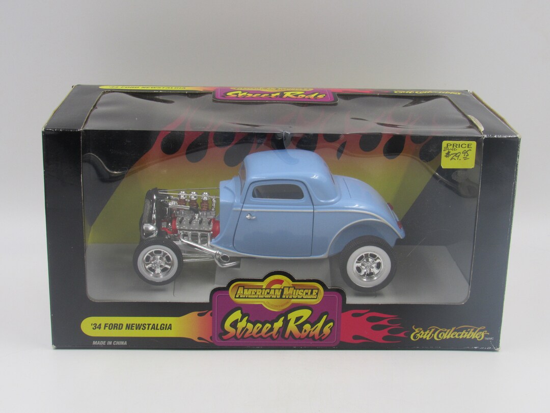 “HOT-ROD” ダイキャストACME フォード ダイキャストメタル ラットフィンク ミニカー フォードホット
